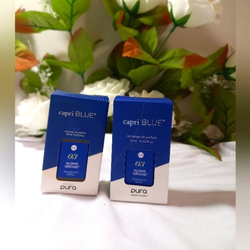 Capri Blue Aloha Orchid Pura Smart Home Plug-in Diffuser Refills - Pack of 2